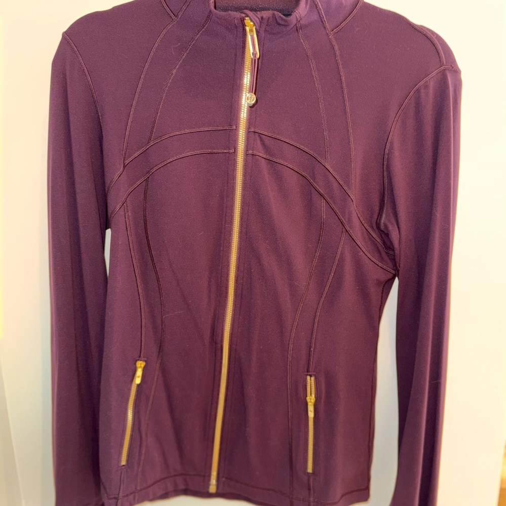 Lululemon Define Jacket – Plum Purple – Size 8